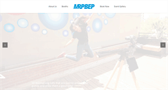 Desktop Screenshot of mrphotoboothep.com
